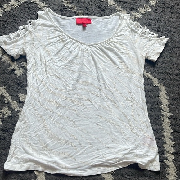 Jennifer Lopez - Zebra Beaded Shirt - Picture 1 of 4